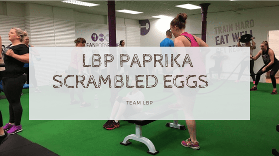 LBP Paprika Scrambled Eggs