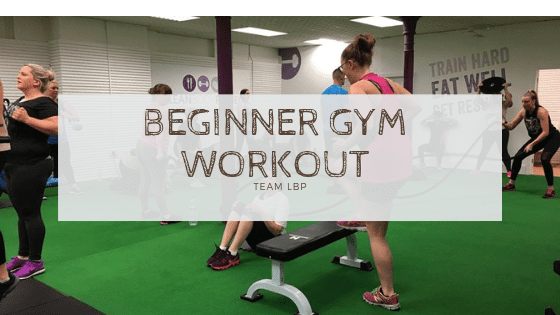 Beginner gym workout – Upper body and cardio